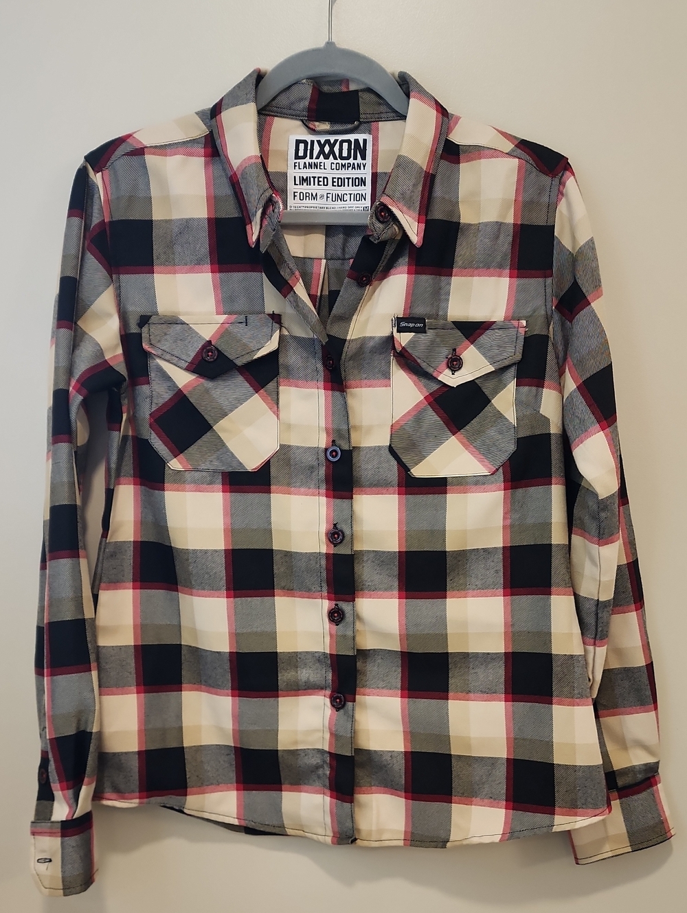 Dixxon x Snap On Tool Flannel Shirt Limited Edition Form Function D-Tech size M